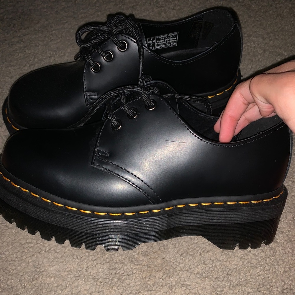 Brand new doc marten 1461 smooth leather platform
